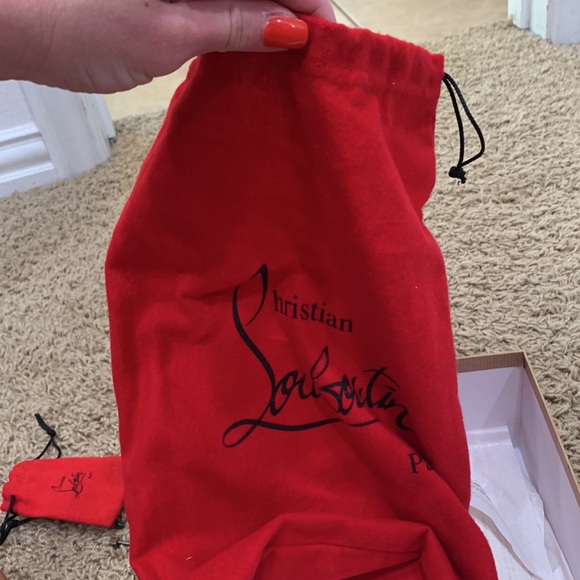 Christian Louboutin Very Prive 120 patent nude heels size 8/38 - Picture 9 of 10